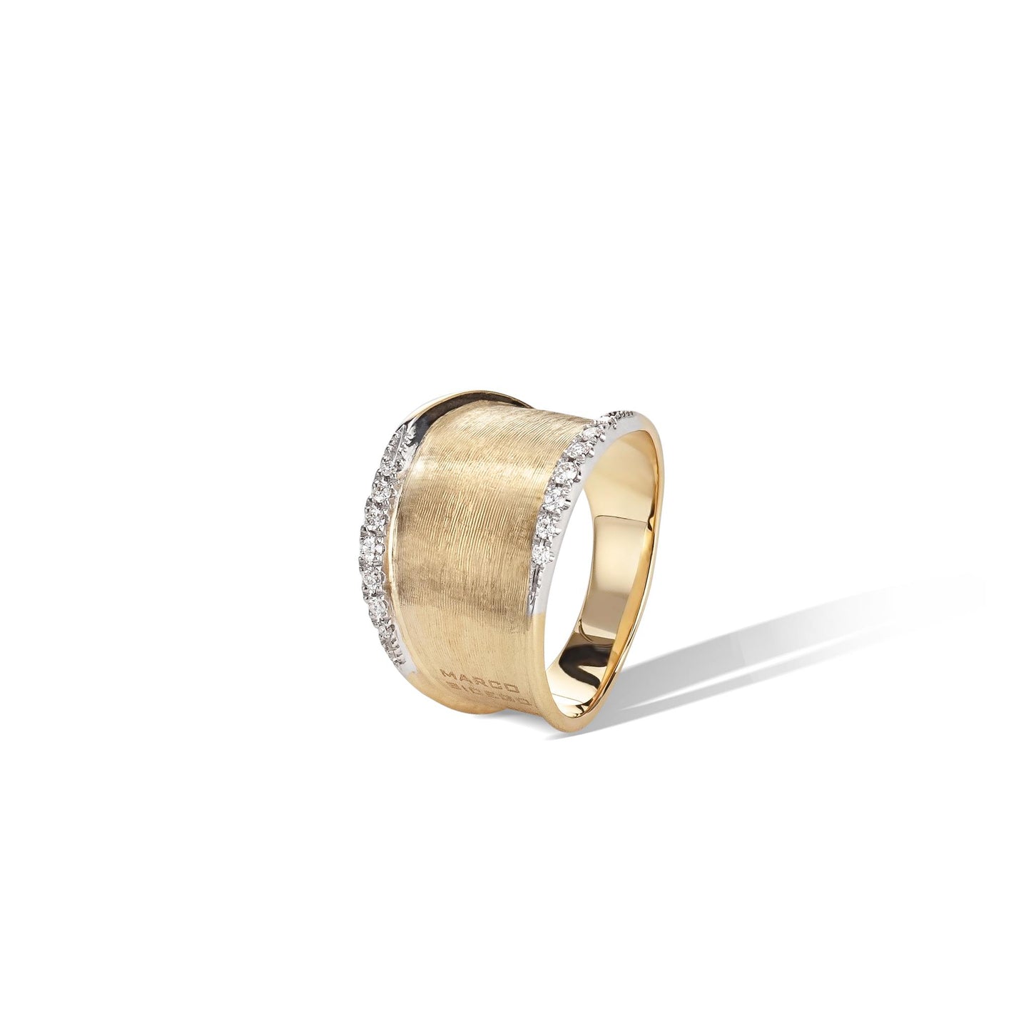 Marco Bicego Lunaria Gold & Diamond Ring