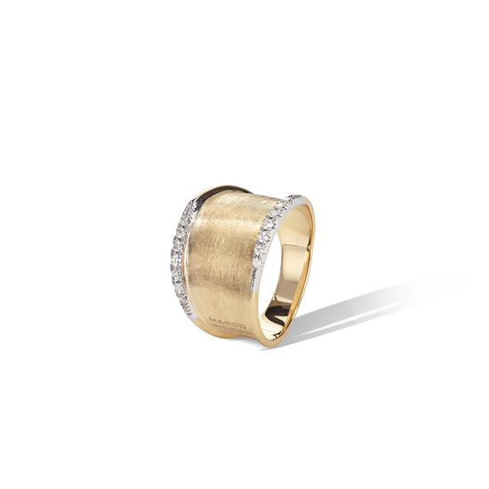 Marco Bicego Lunaria Gold & Diamond Ring