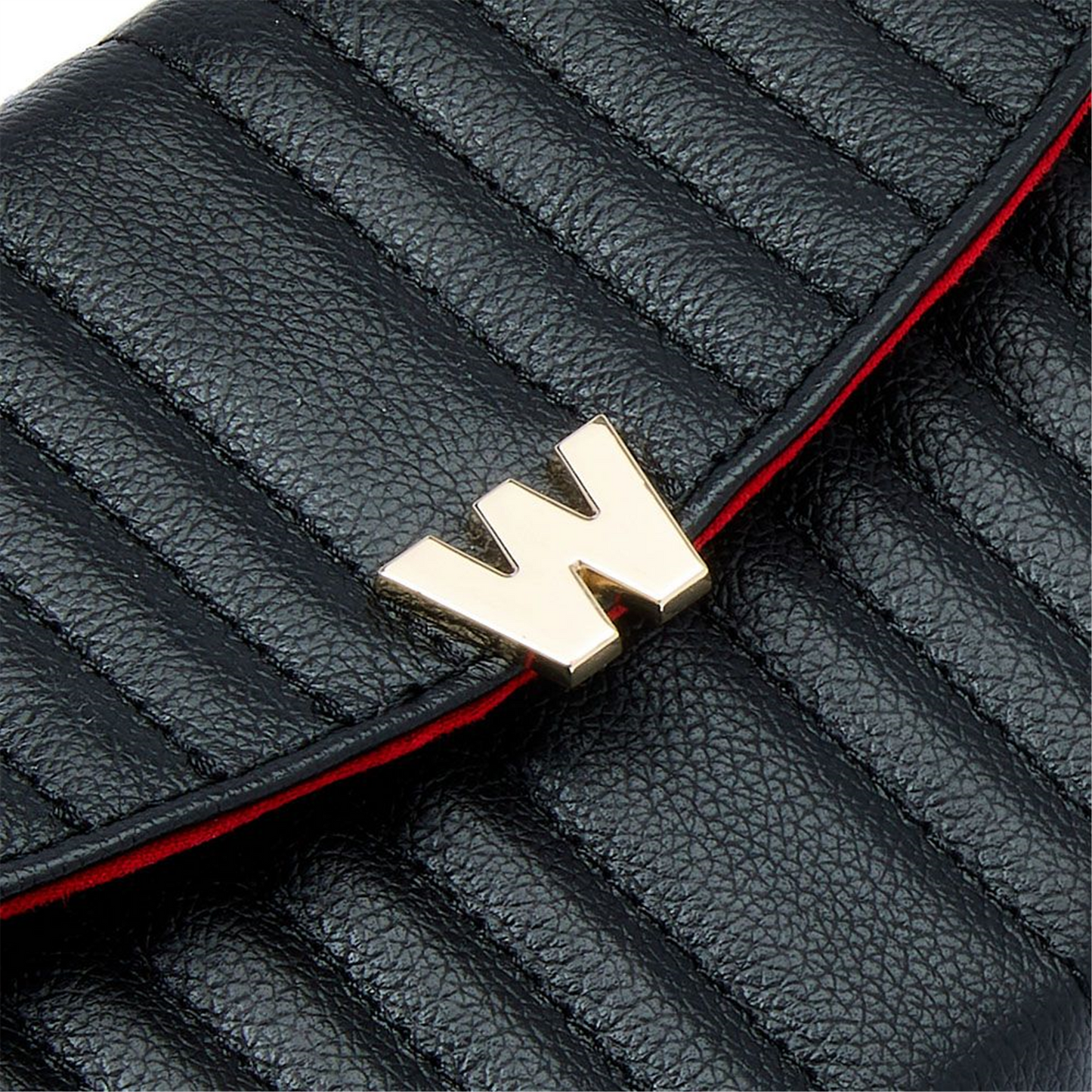 WOLF Mimi Crossbody Bag with Wristlet in Black