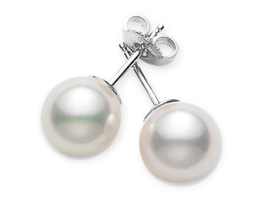 Mikimoto Akoya Pearl Stud Earrings