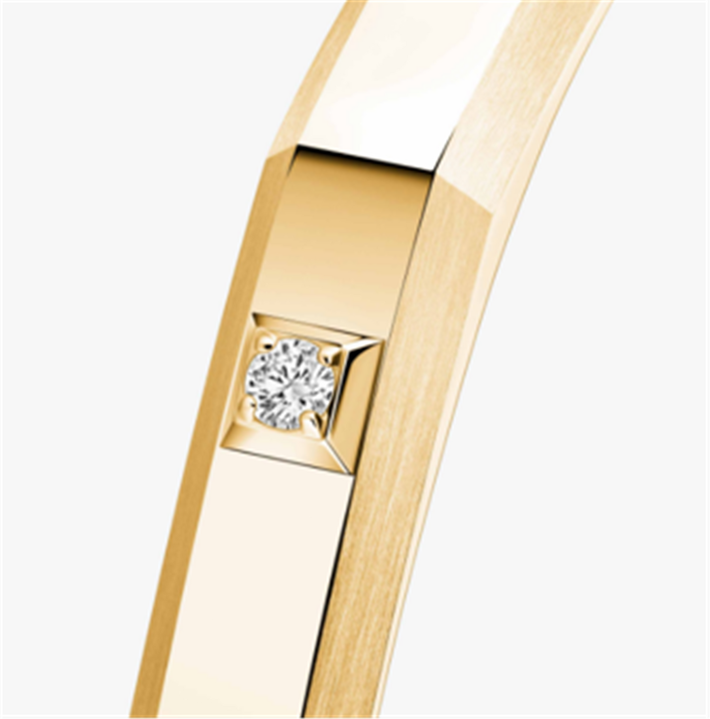 Messika Moderniste Diamond Bracelet,Medium in 18k Yellow Gold
