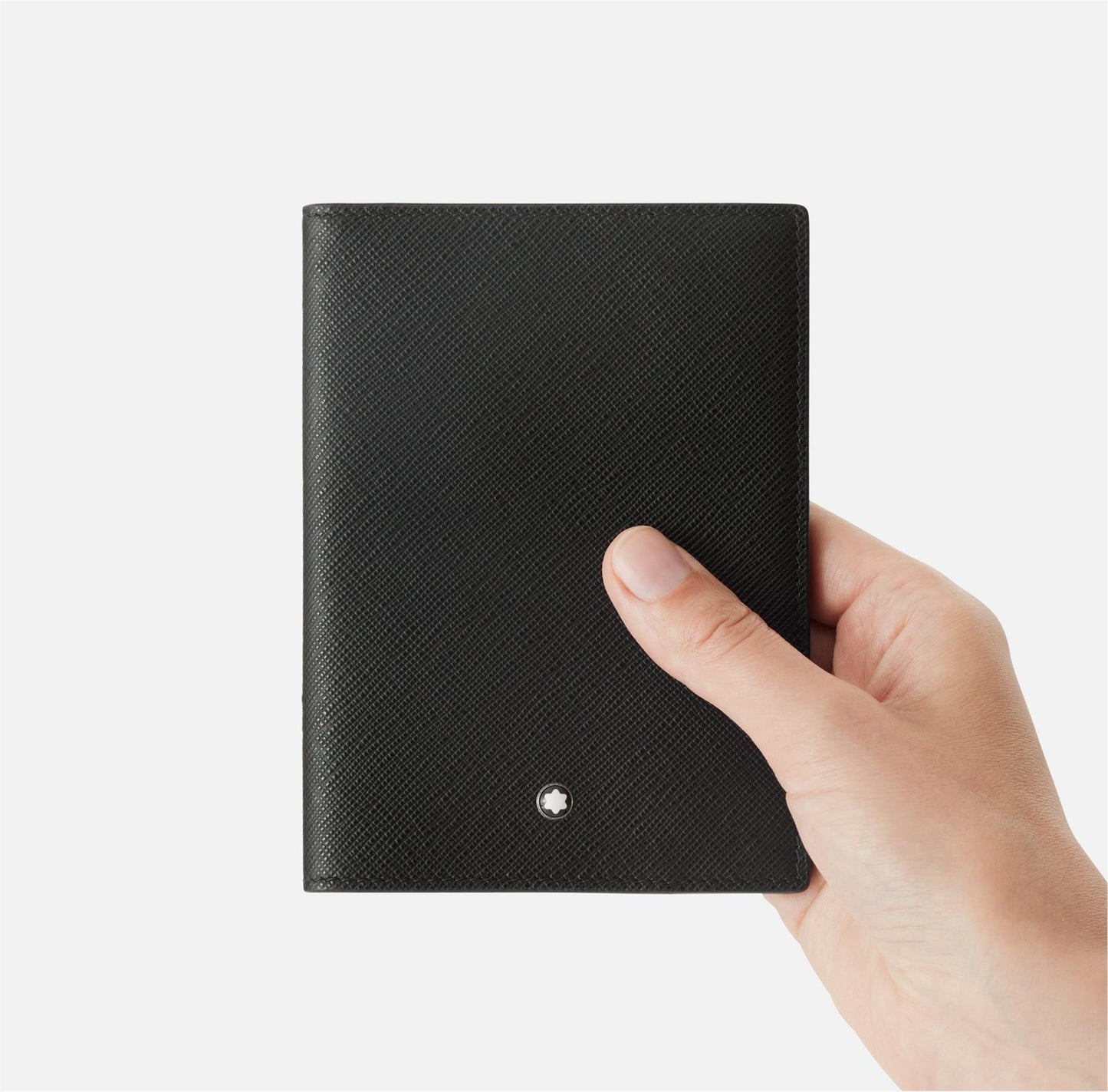 Sartorial Passport Holder Black