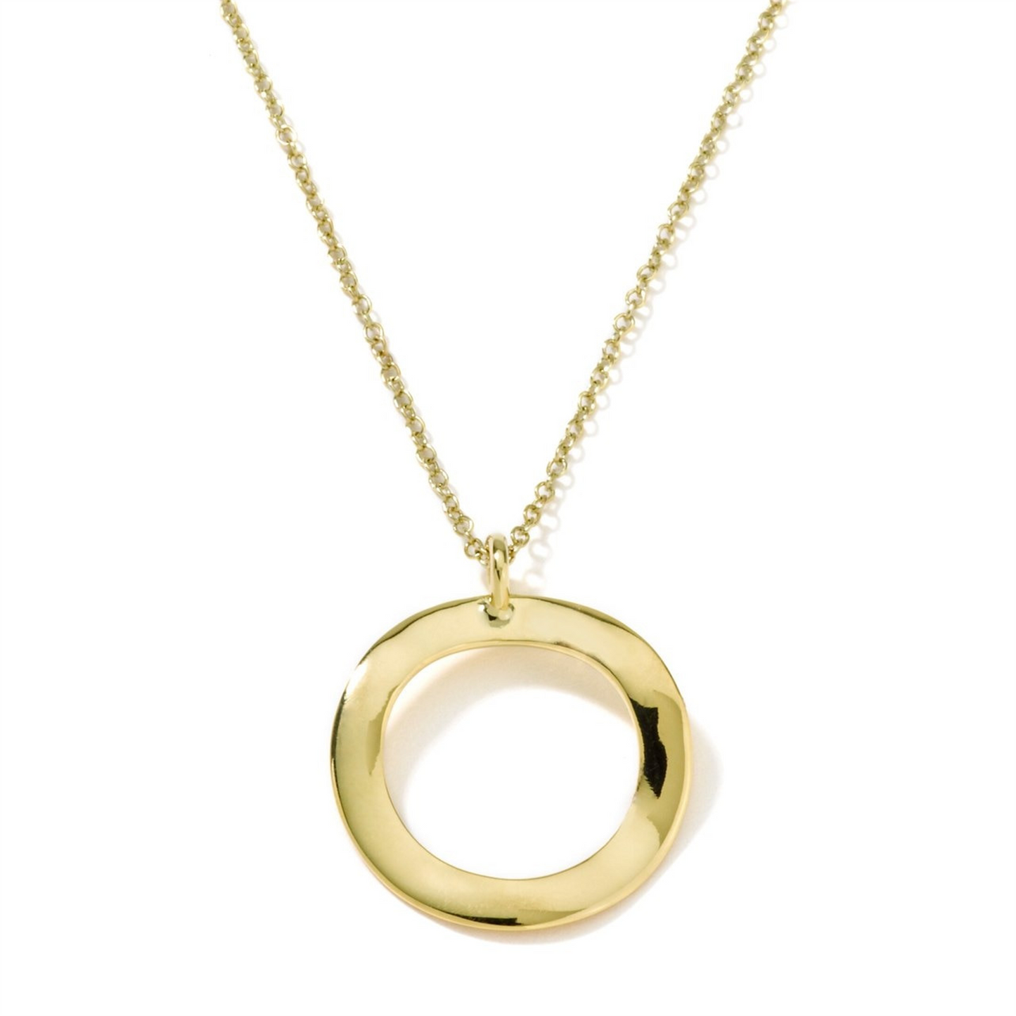 Ippolita Classico Mini Wavy Circle Pendant