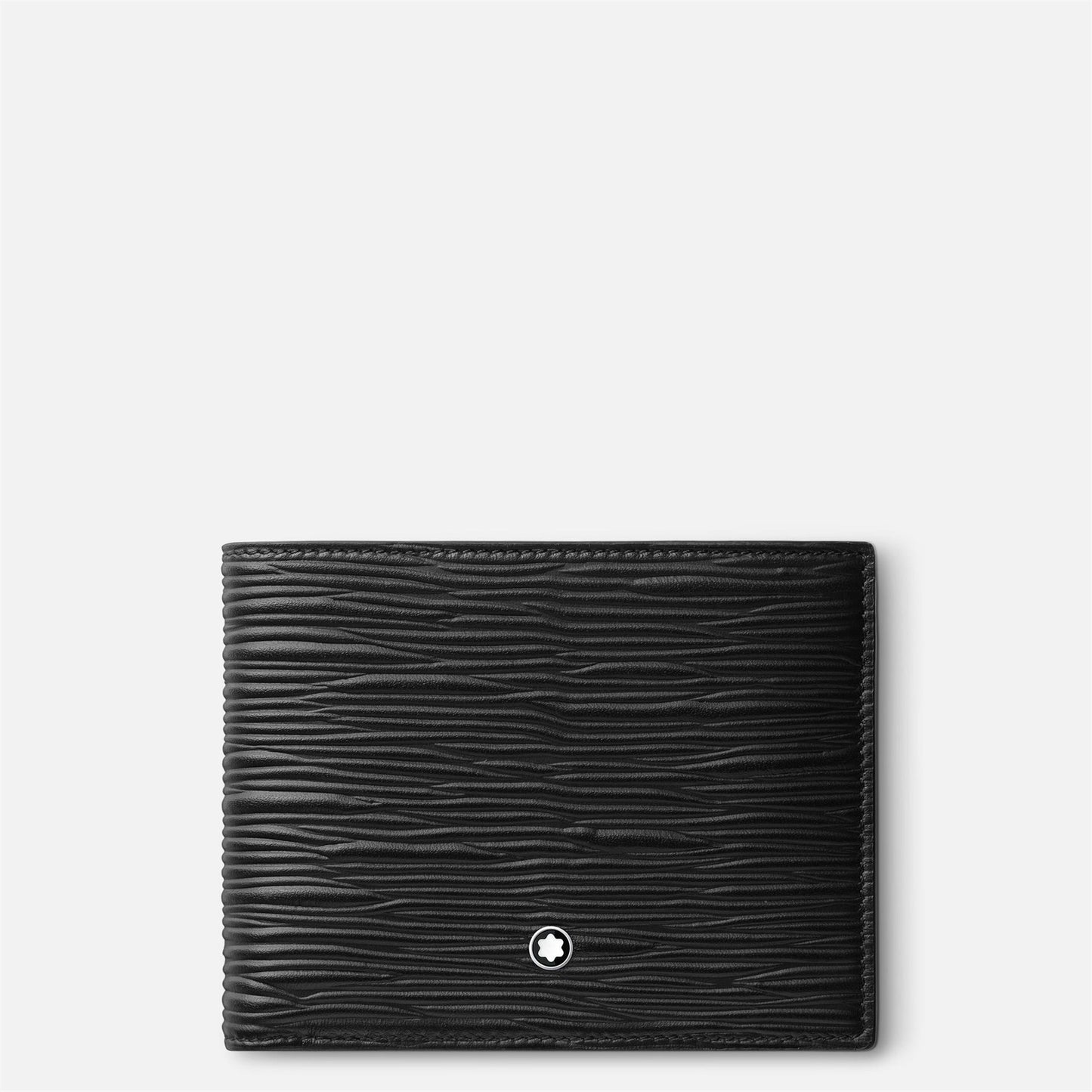 Montblanc 4810 Wallet 6cc with 2 View Pockets - Black