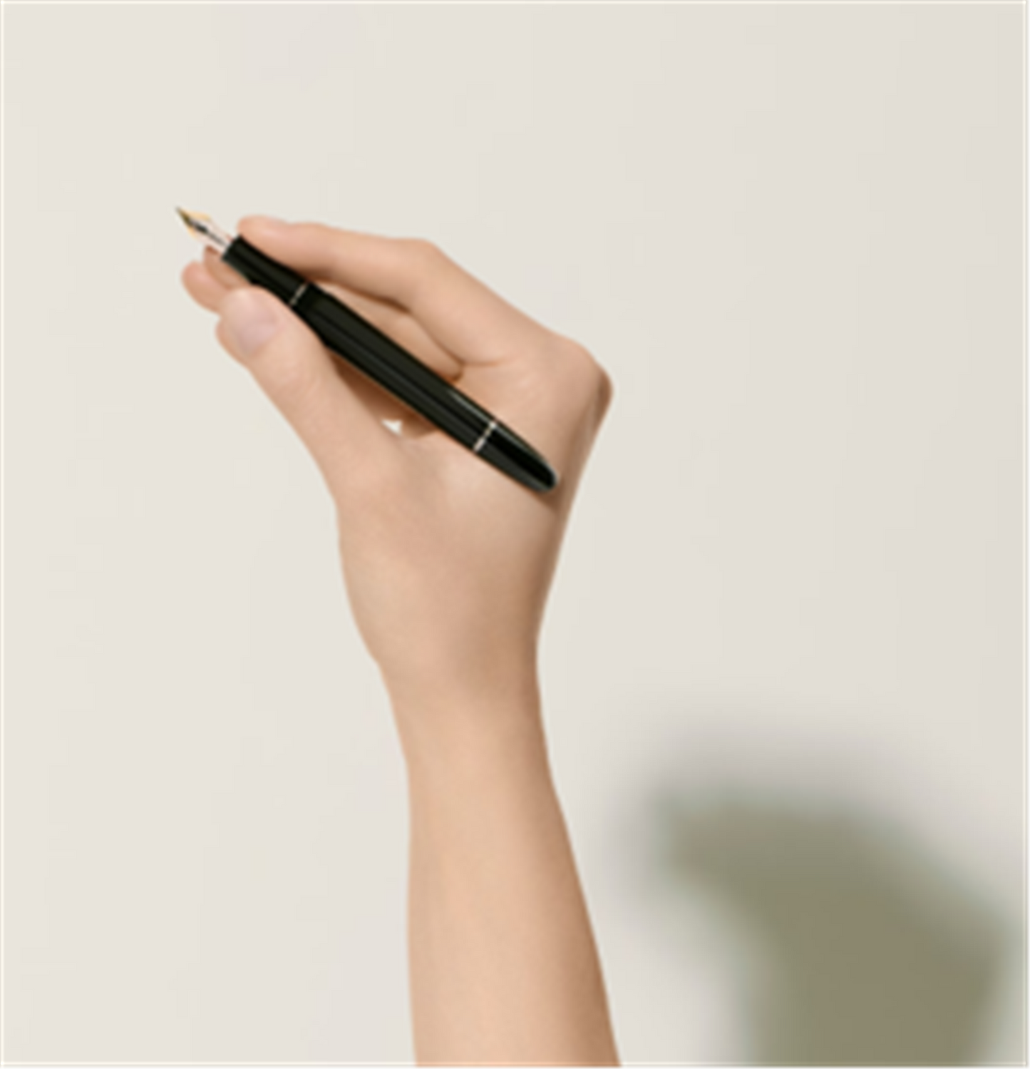 MontBlanc Meisterstück Platinum-Coated Classique Fountain Pen