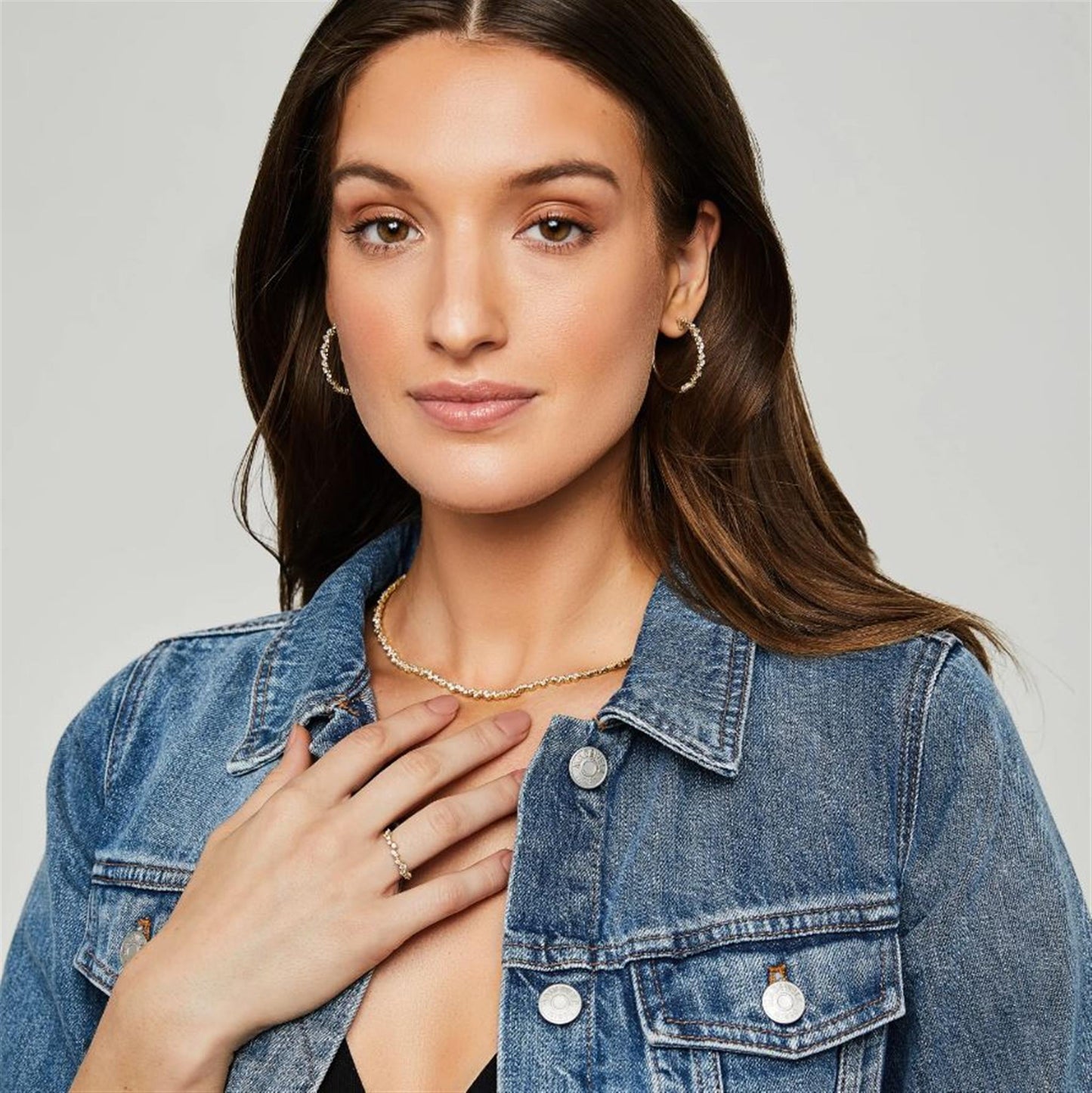 Penny Preville Halfway Stardust Choker in 18k Gold