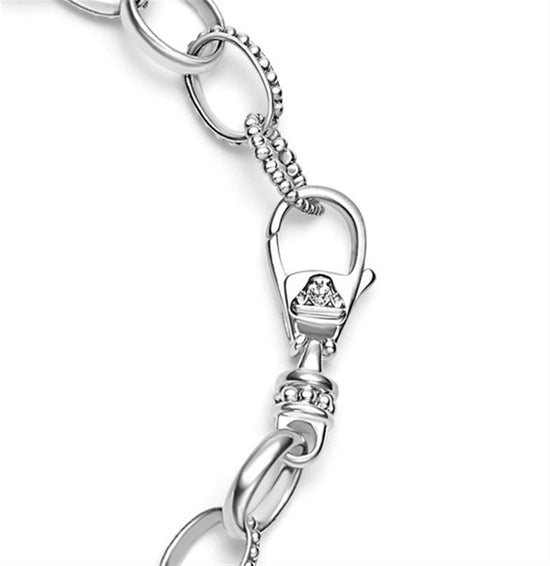 Lagos Caviar Bead Link Bracelet
