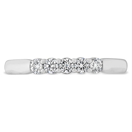 Hearts on Fire Signature 5-Stone 1ct Diamond Band in 18k White Gold