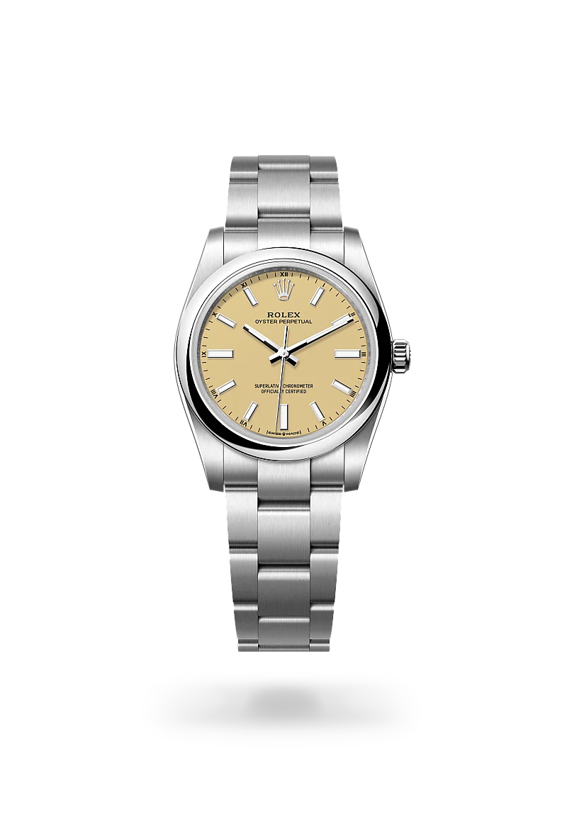 Rolex Oyster Perpetual 34 Oyster, 34 mm, Oystersteel M124200