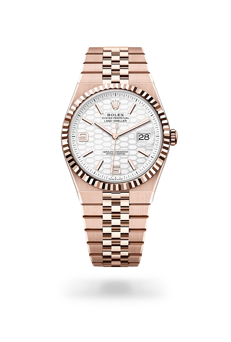 Rolex Land-Dweller 40 Oyster, 40 mm, Everose gold M127335-0001