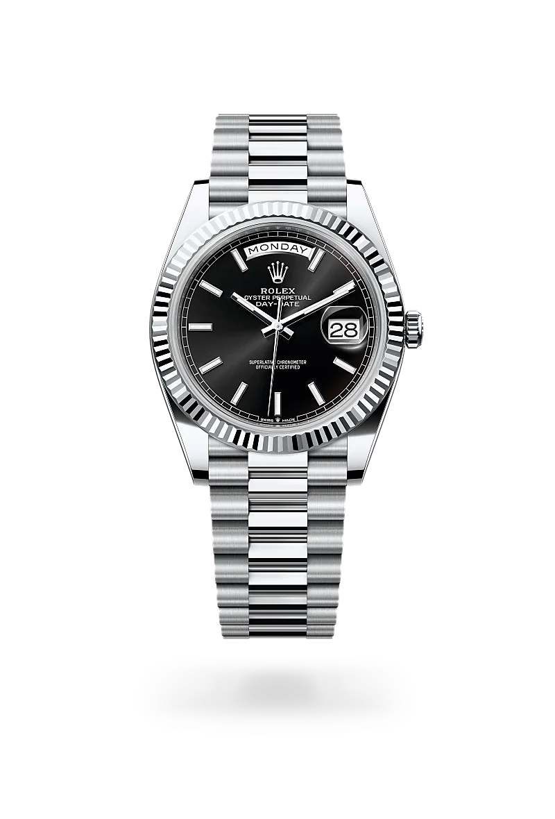 Rolex Day-Date 40 in Oyster, 40 mm, platinum