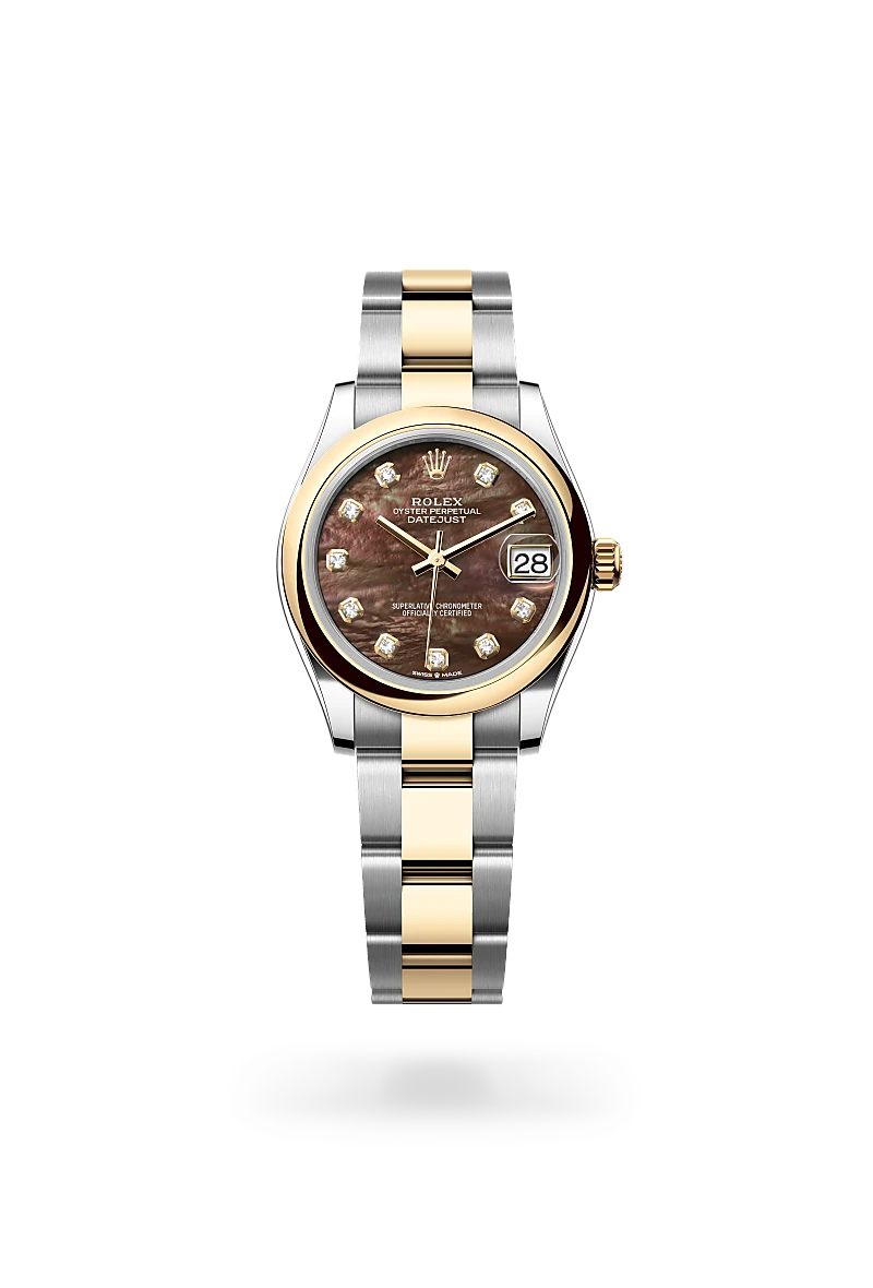 Rolex Datejust 31 in Oyster, 31 mm, Oystersteel and yellow gold
