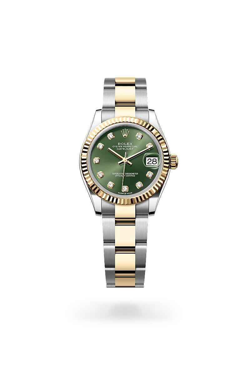 Rolex Datejust 31 in Oyster, 31 mm, Oystersteel and yellow gold