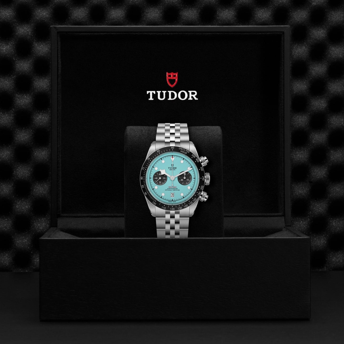 TUDOR Black Bay Chrono "Flamingo Blue"